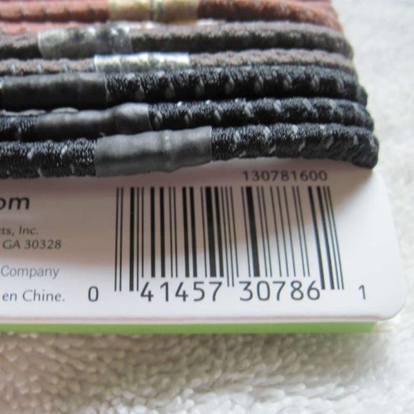 10 Goody Stay Put Slide Proof Elastic Hair Bands - Picture 6 of 7